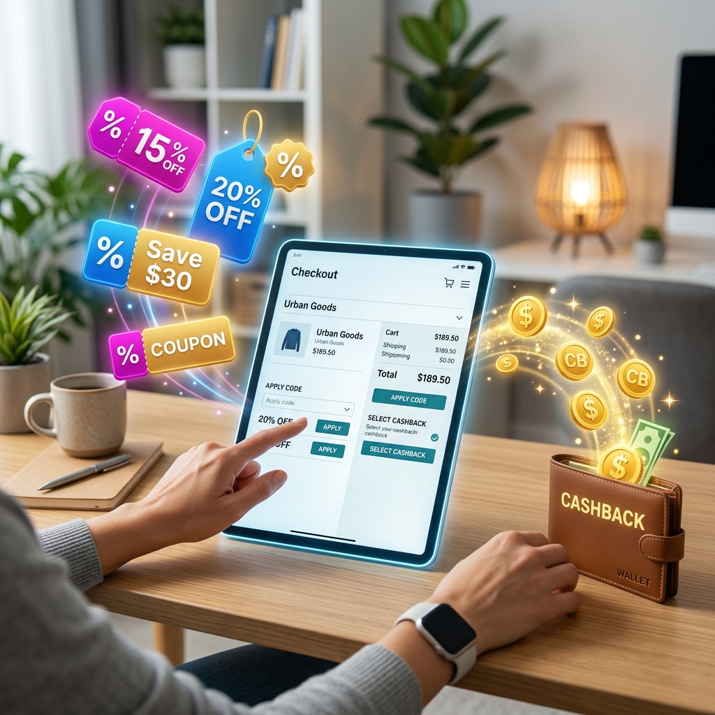 Cashback ou Cupom de Desconto? Entenda qual vale mais a pena