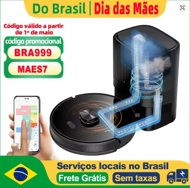 ABIR K30 6500PA 🤖 na AliExpress: Oferta Irresistível ou Preço Inflado?